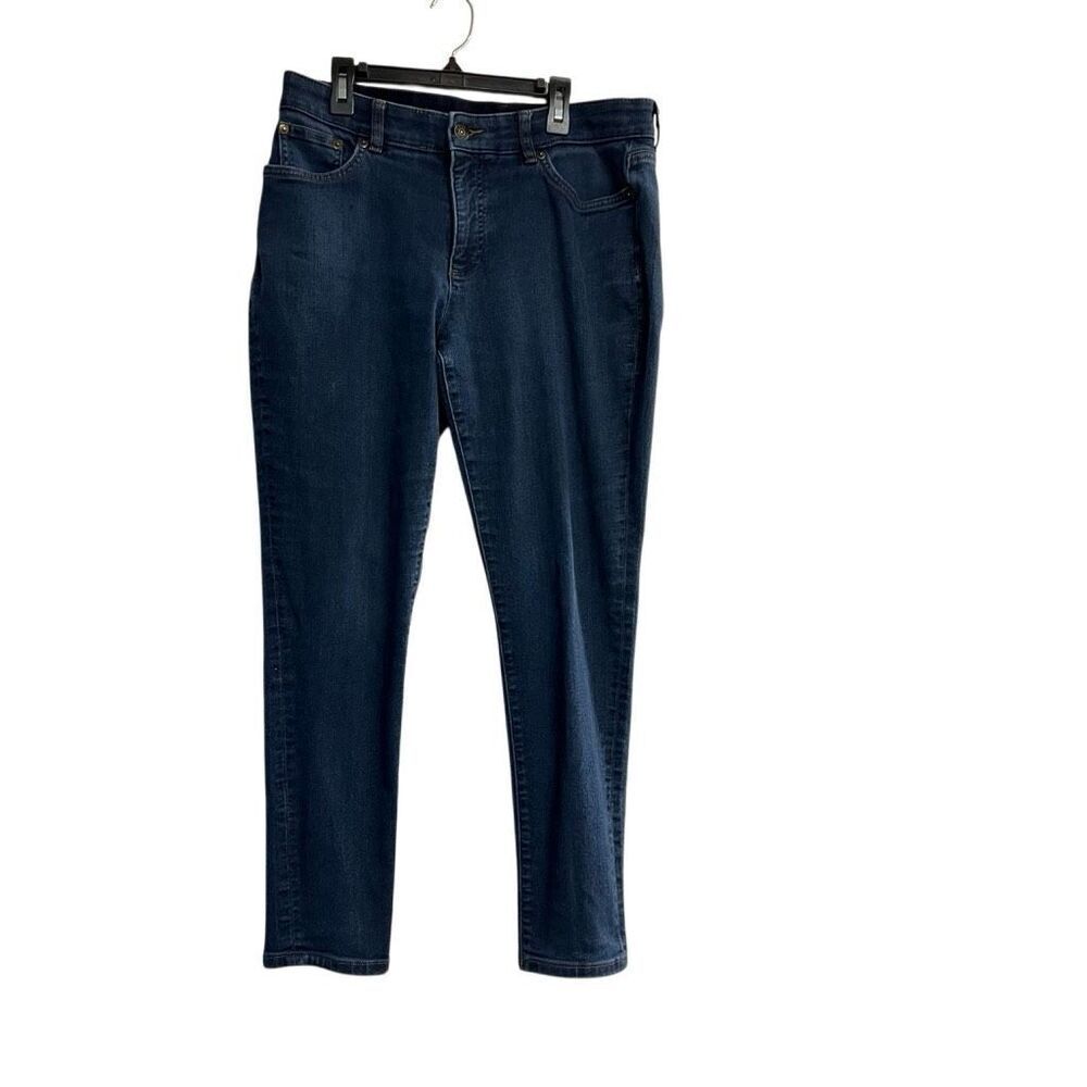 CHAPS Women’s jeans Blue Casual size 12 Inseam 25.5 inch